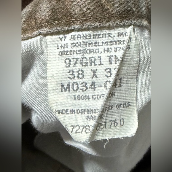 Vintage Wrangler Advantage Camo Double Knee Jeans - Men’s size 38 x 32 - Picture 8 of 9